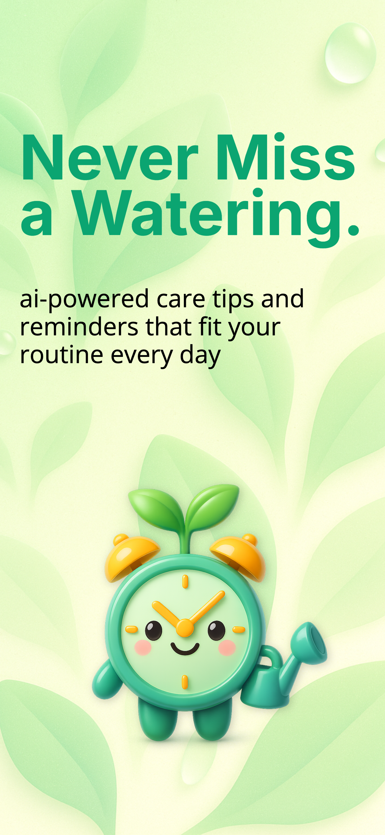 Plant Water Reminder Alert Screenshot 1