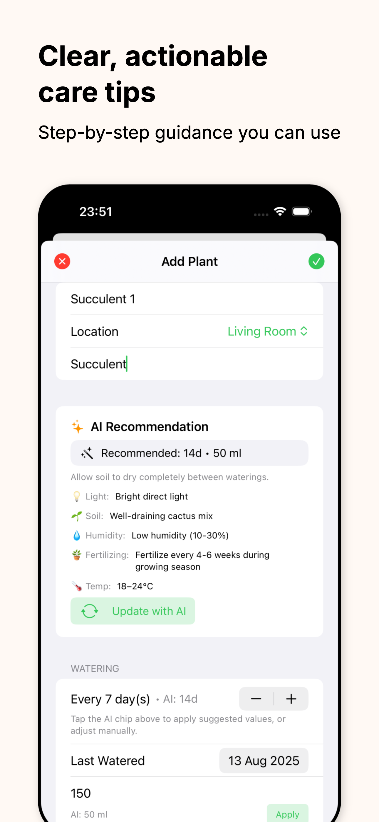 Plant Water Reminder Alert Screenshot 6