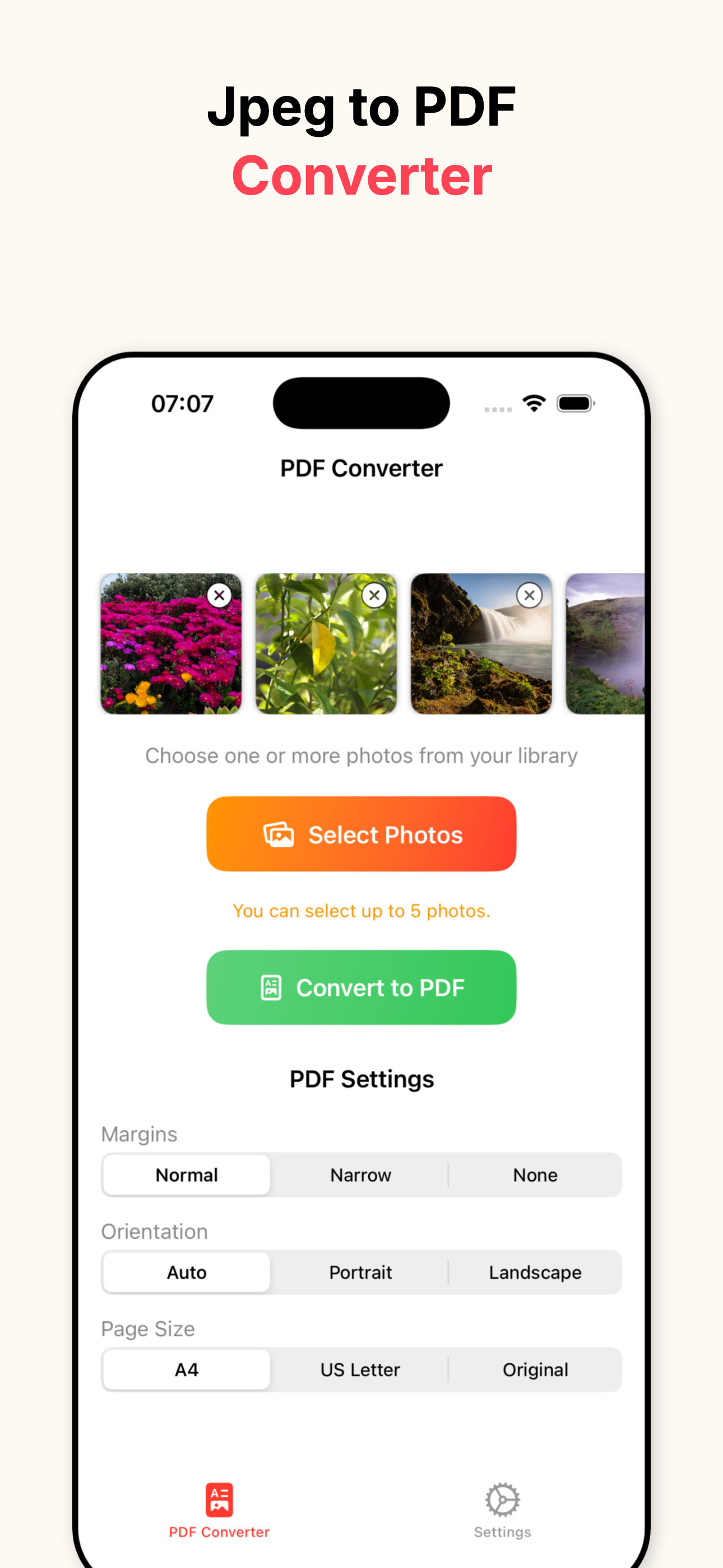 Convert Picture To Pdf Pic2pdf Screenshot 3