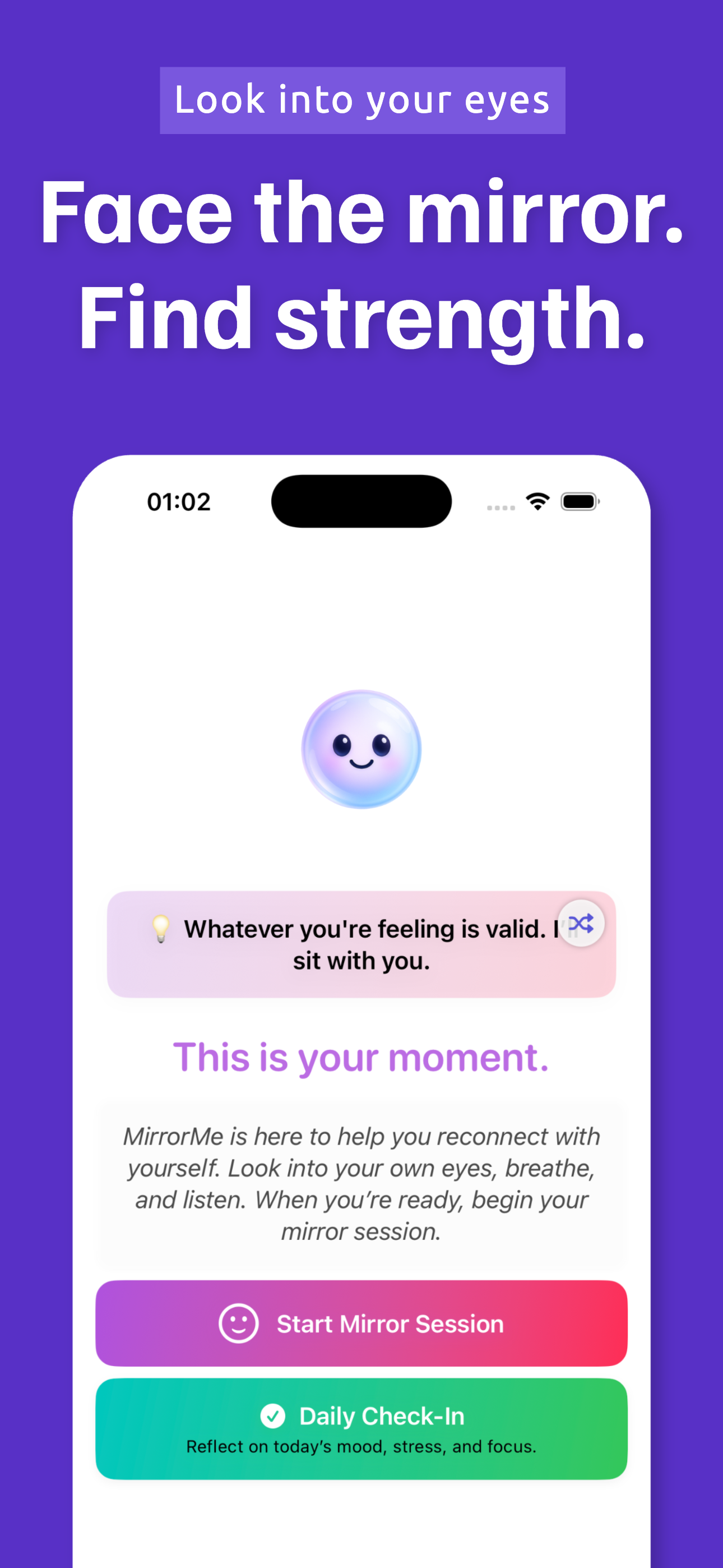 Mirror Me   Calm Anxiety Screenshot 2
