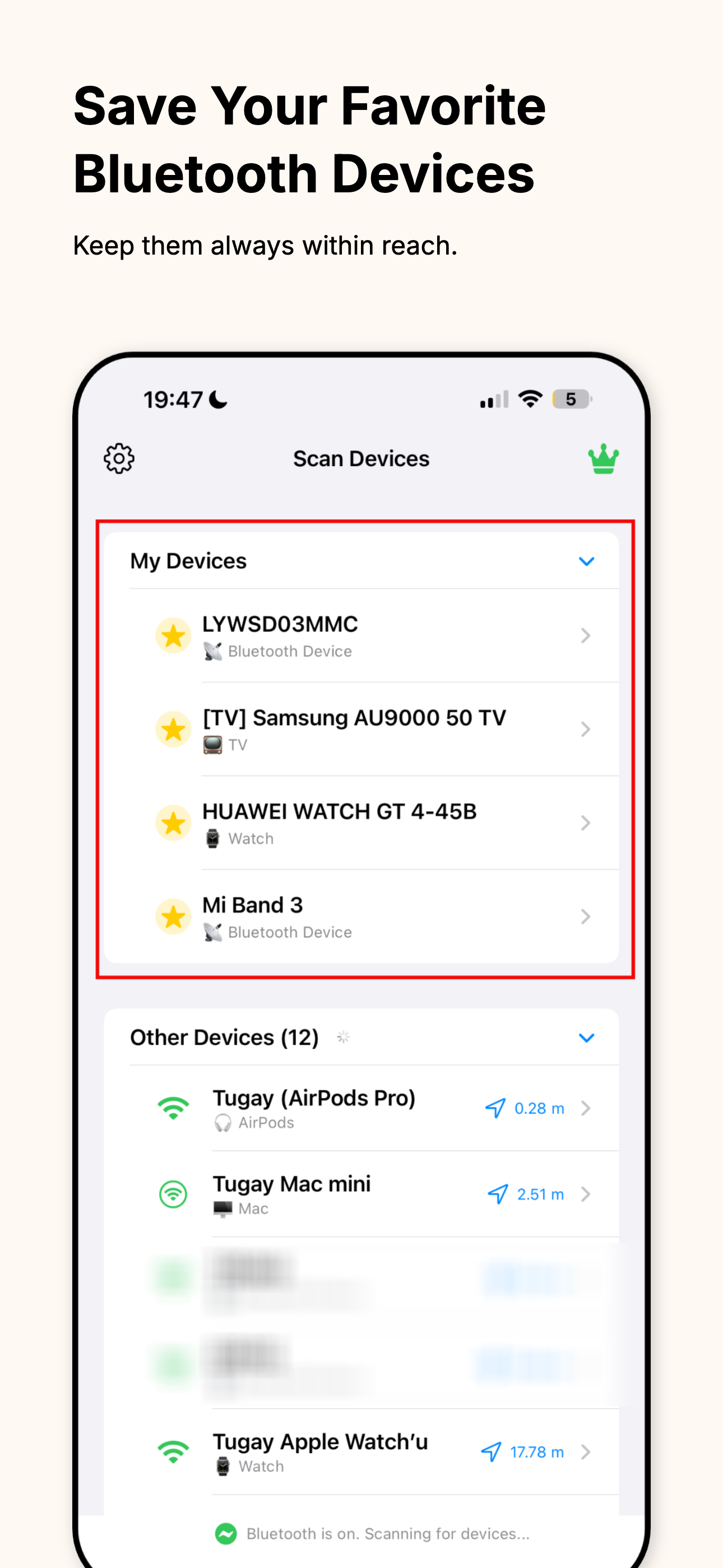 Bluetooth Device Finder Pro Screenshot 4